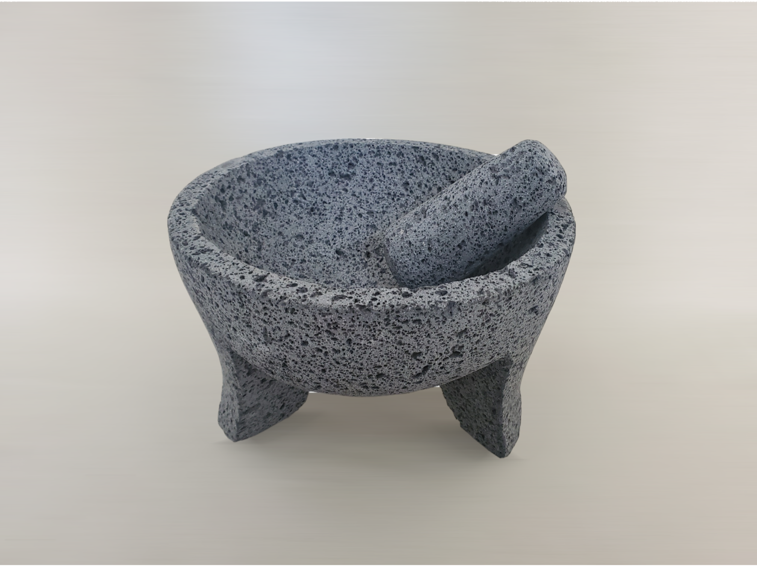 Round About Molcajete - Lava Stone - 10 Inch Molcajete 10 Inch Round