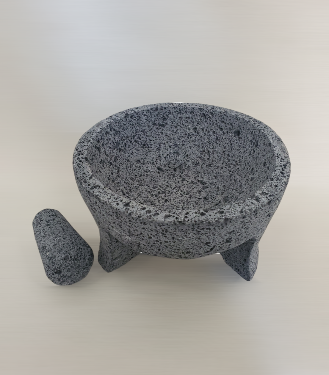 Round About Molcajete - Lava Stone - 10 Inch Molcajete 10 Inch Round